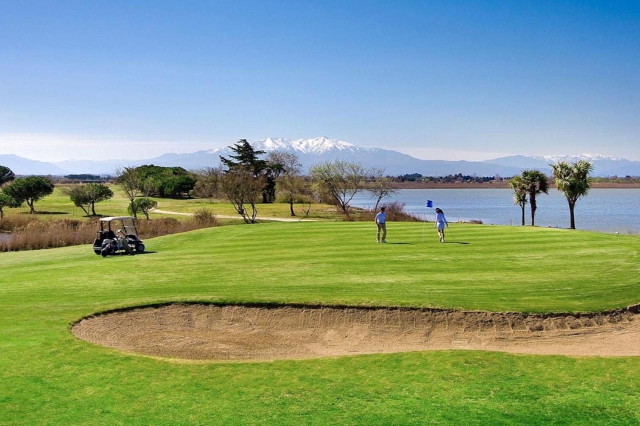 Saint Cyprien Golf View 2 Bedrooms Apartment , 900 M From The Beach Buitenkant foto